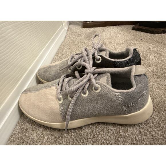 Allbirds Womens Color Block  Wool Runners Patchwork Limited Edition Grey Scale,7 - Picture 10 of 14